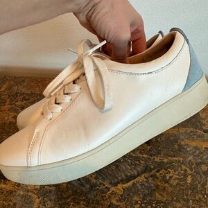 Fitflop Sneakers leather white rally size 9